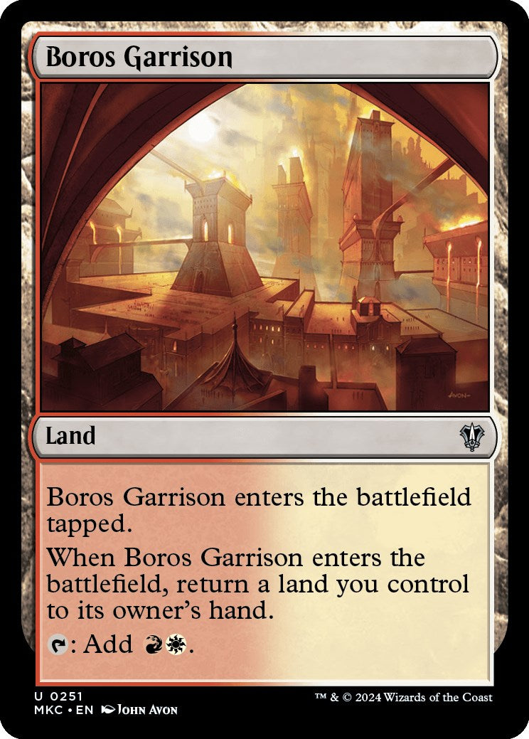 Boros Garrison [Murders at Karlov Manor Commander] | Gate City Games LLC