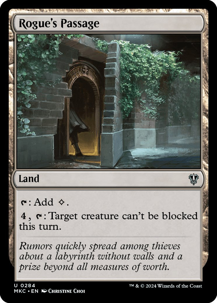 Rogue's Passage [Murders at Karlov Manor Commander] | Gate City Games LLC