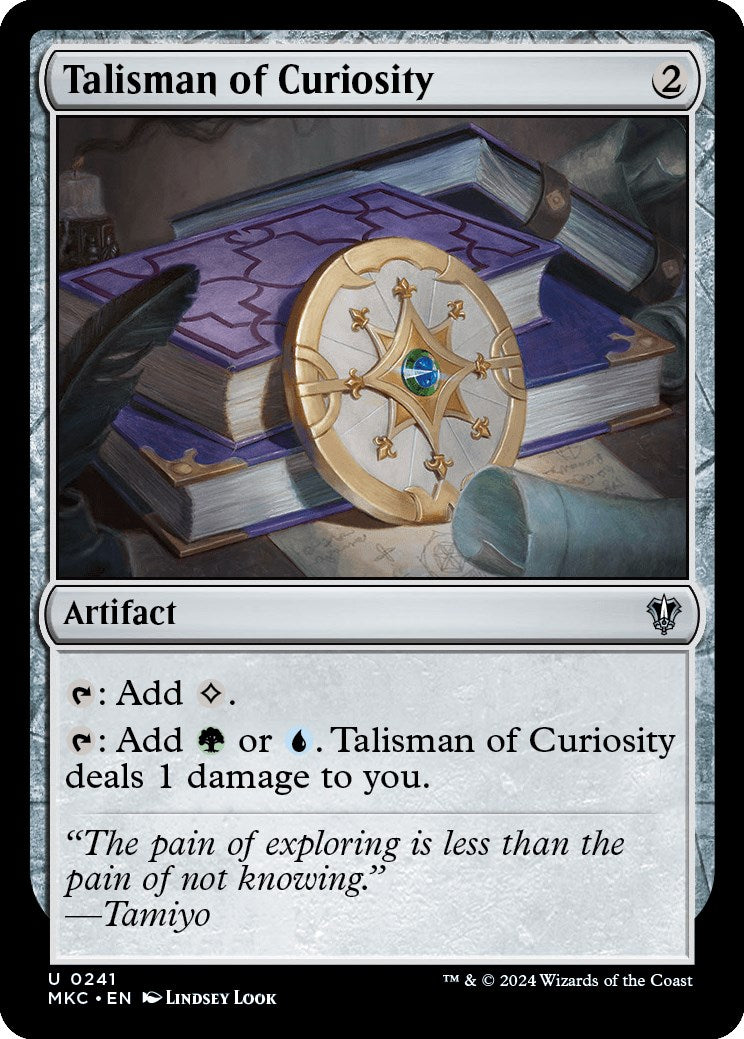 Talisman of Curiosity [Murders at Karlov Manor Commander] | Gate City Games LLC