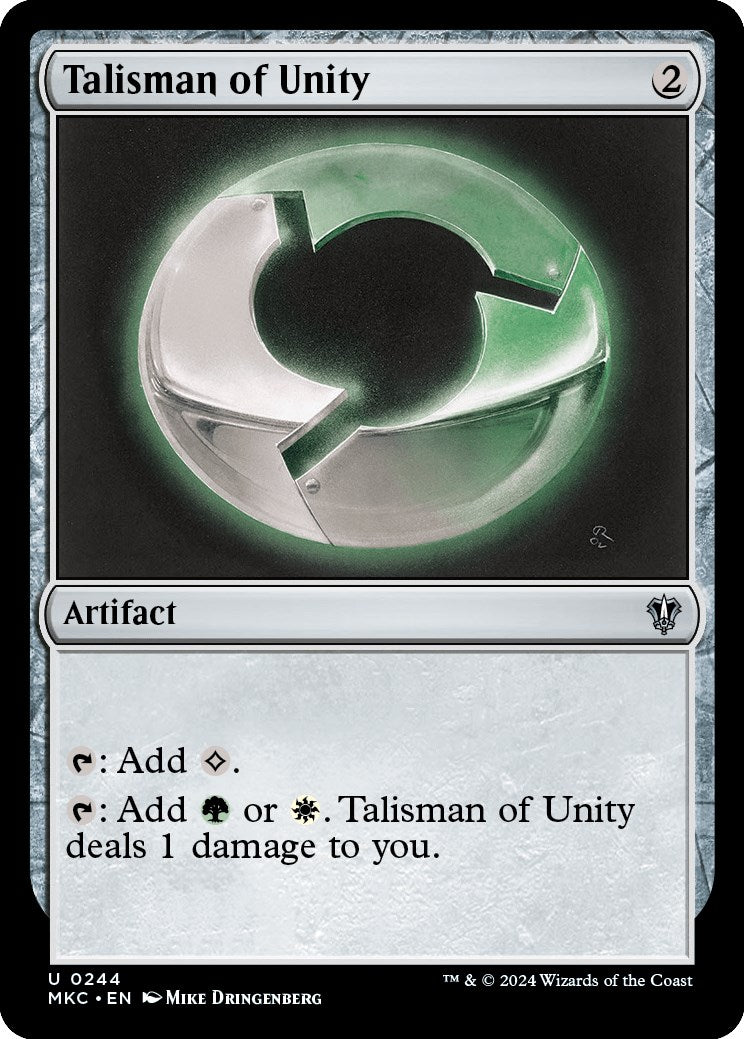 Talisman of Unity [Murders at Karlov Manor Commander] | Gate City Games LLC