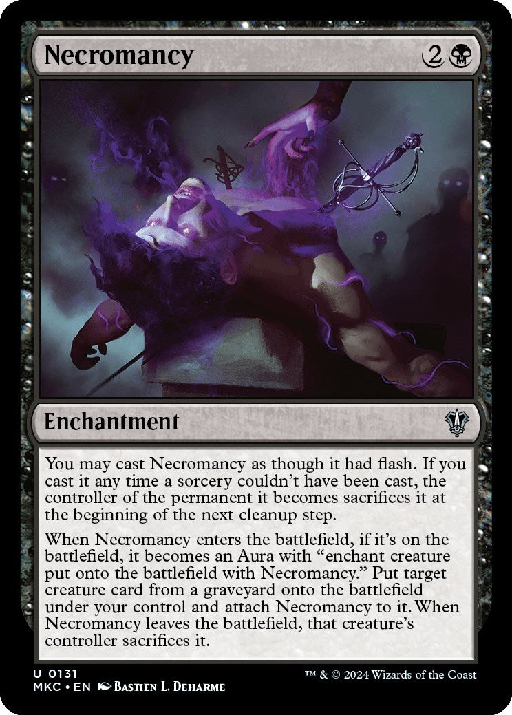 Necromancy [Murders at Karlov Manor Commander] | Gate City Games LLC