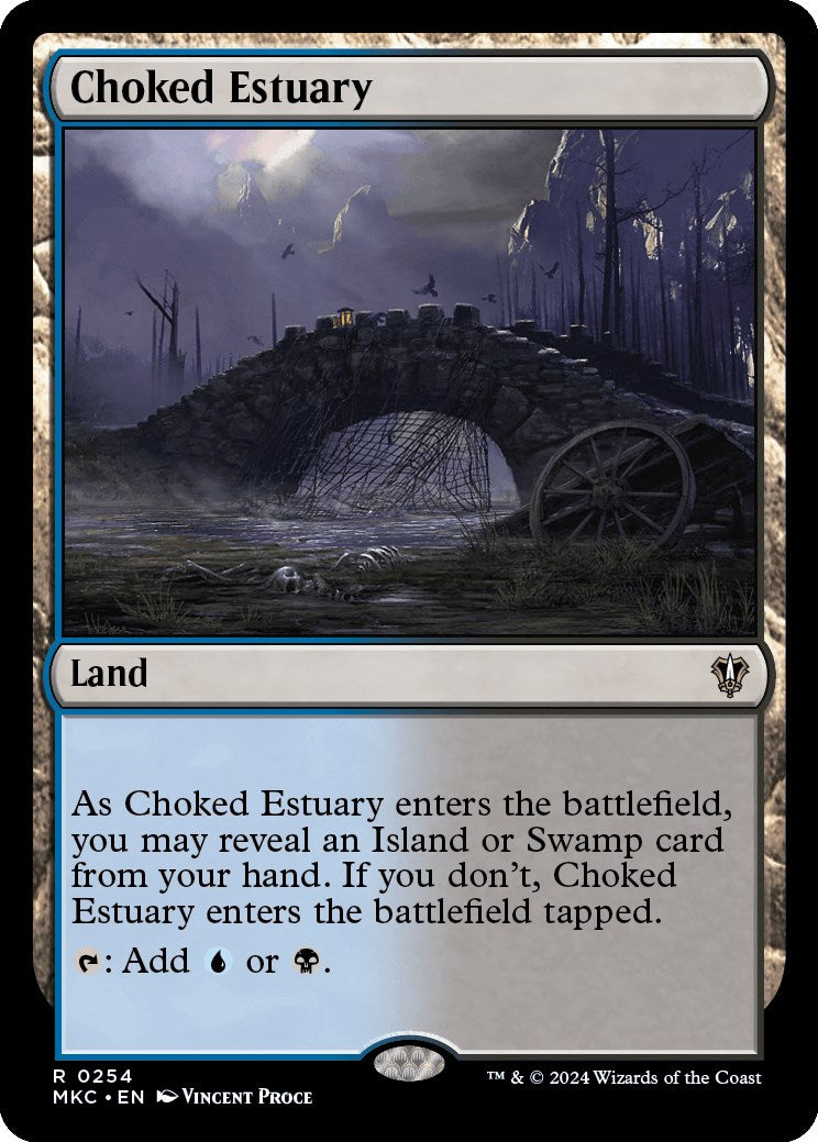 Choked Estuary [Murders at Karlov Manor Commander] | Gate City Games LLC