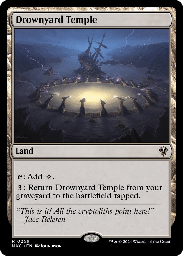 Drownyard Temple [Murders at Karlov Manor Commander] | Gate City Games LLC