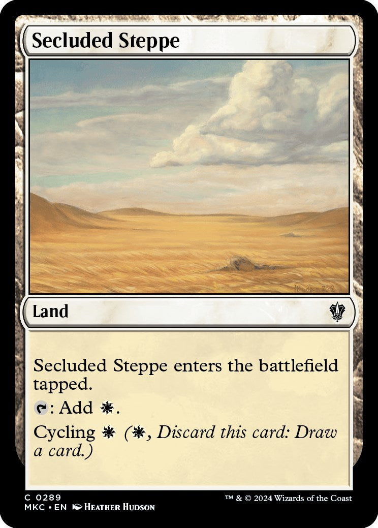 Secluded Steppe [Murders at Karlov Manor Commander] | Gate City Games LLC