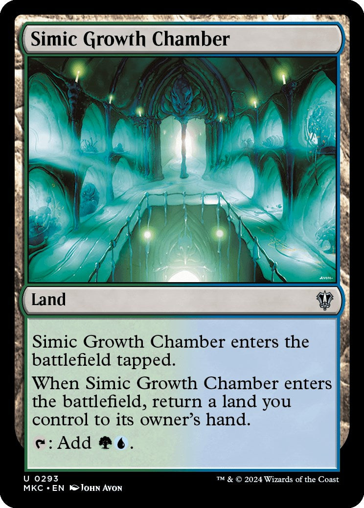 Simic Growth Chamber [Murders at Karlov Manor Commander] | Gate City Games LLC