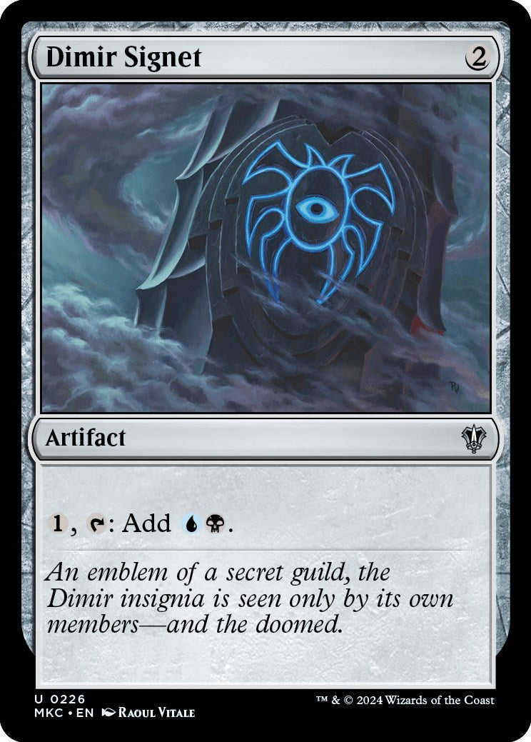 Dimir Signet [Murders at Karlov Manor Commander] | Gate City Games LLC