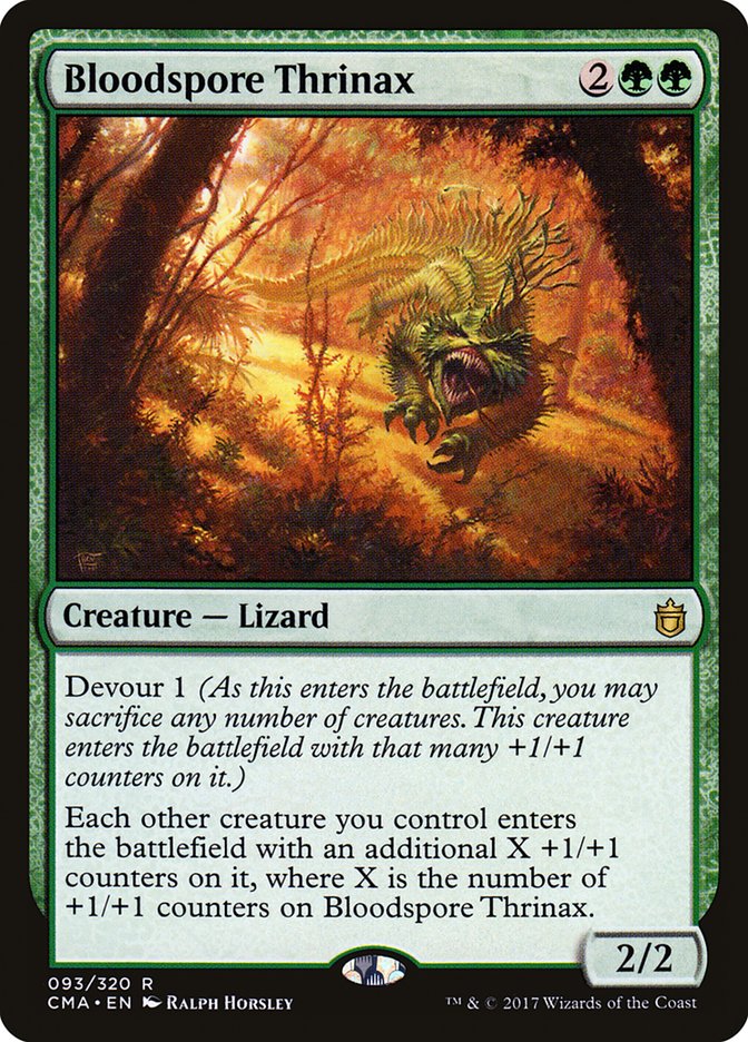 Bloodspore Thrinax [Commander Anthology] | Gate City Games LLC
