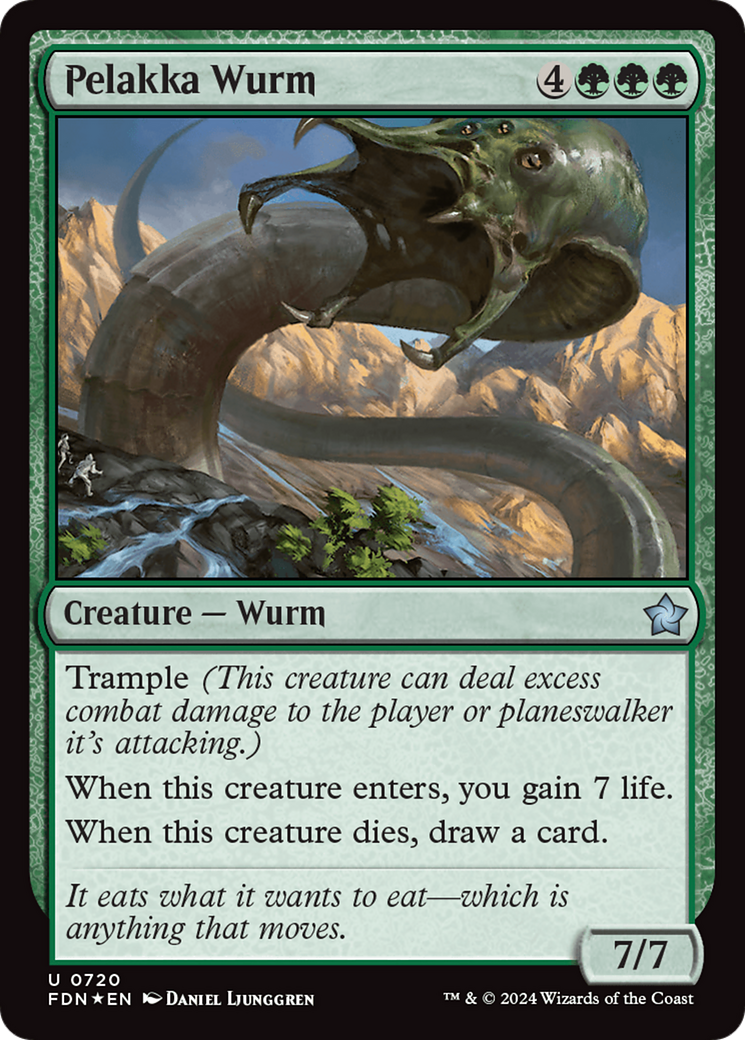 Pelakka Wurm [Foundations] | Gate City Games LLC