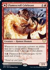 Flamescroll Celebrant // Revel in Silence [Strixhaven: School of Mages Prerelease Promos] | Gate City Games LLC