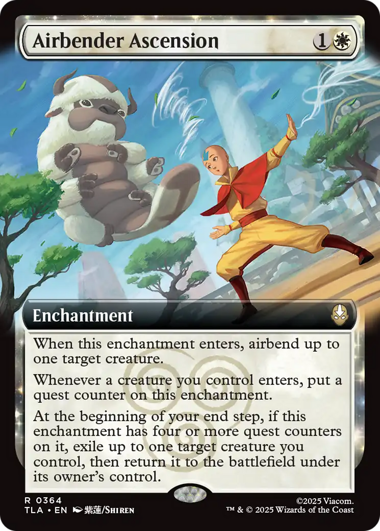 Airbender Ascension (Extended Art) [Avatar: The Last Airbender] | Gate City Games LLC