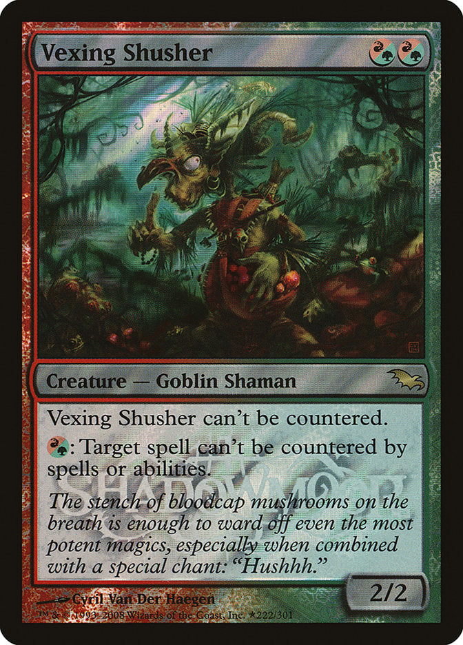 Vexing Shusher (Launch) [Shadowmoor Promos] | Gate City Games LLC