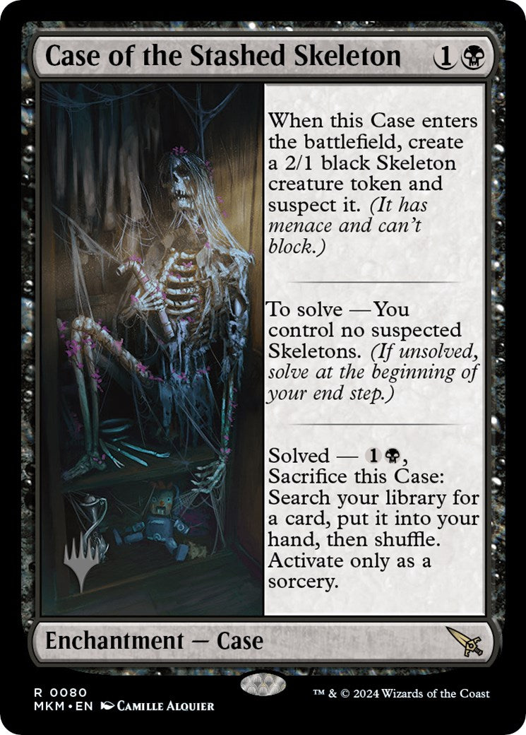 Case of the Stashed Skeleton (Promo Pack) [Murders at Karlov Manor Promos] | Gate City Games LLC