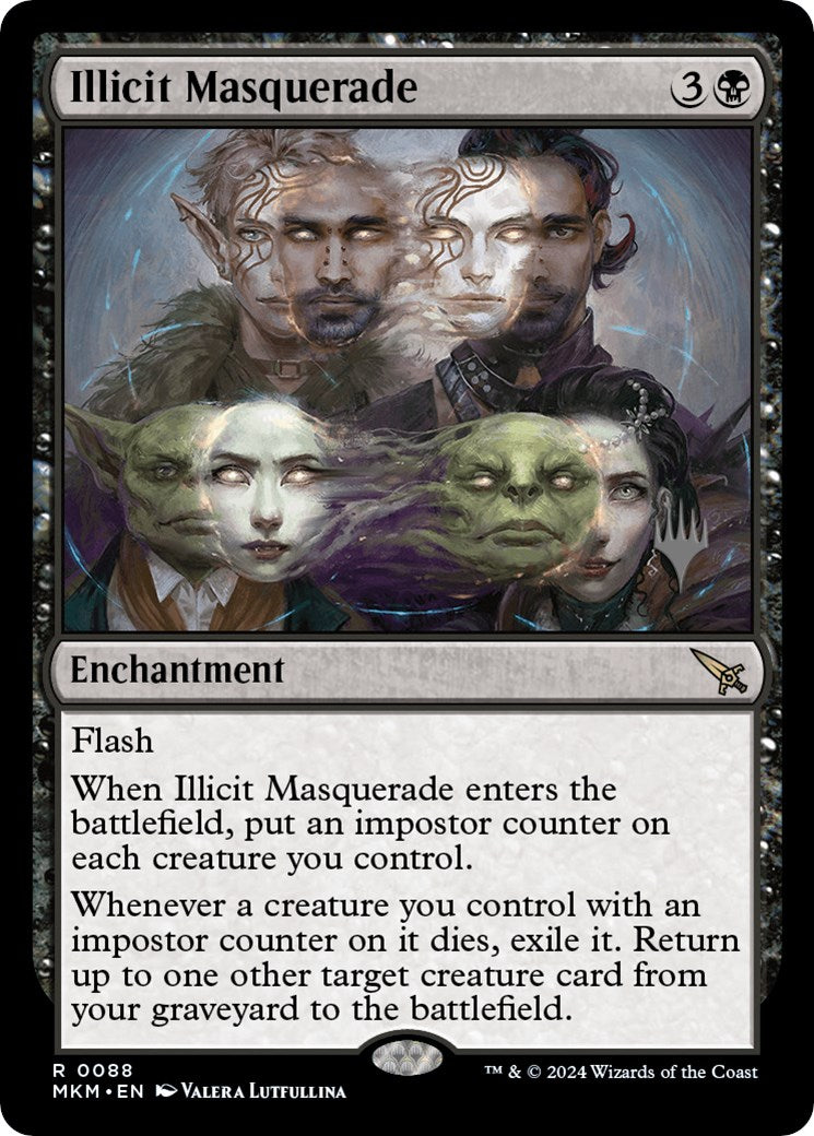 Illicit Masquerade (Promo Pack) [Murders at Karlov Manor Promos] | Gate City Games LLC