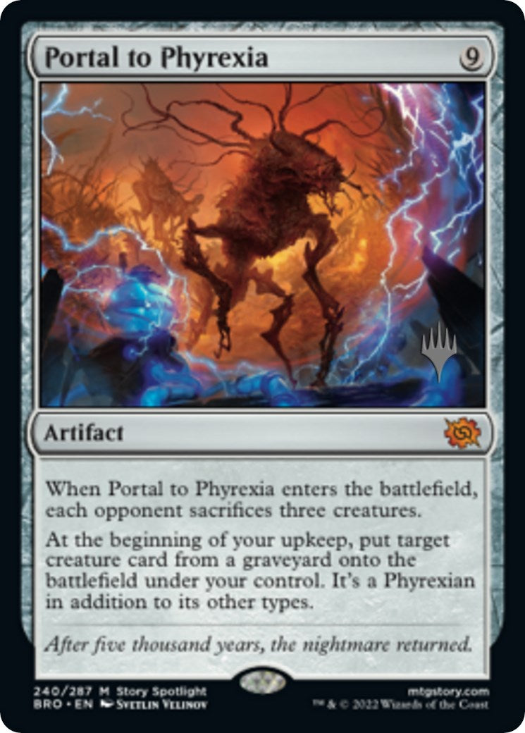 Portal to Phyrexia (Promo Pack) [The Brothers' War Promos] | Gate City Games LLC