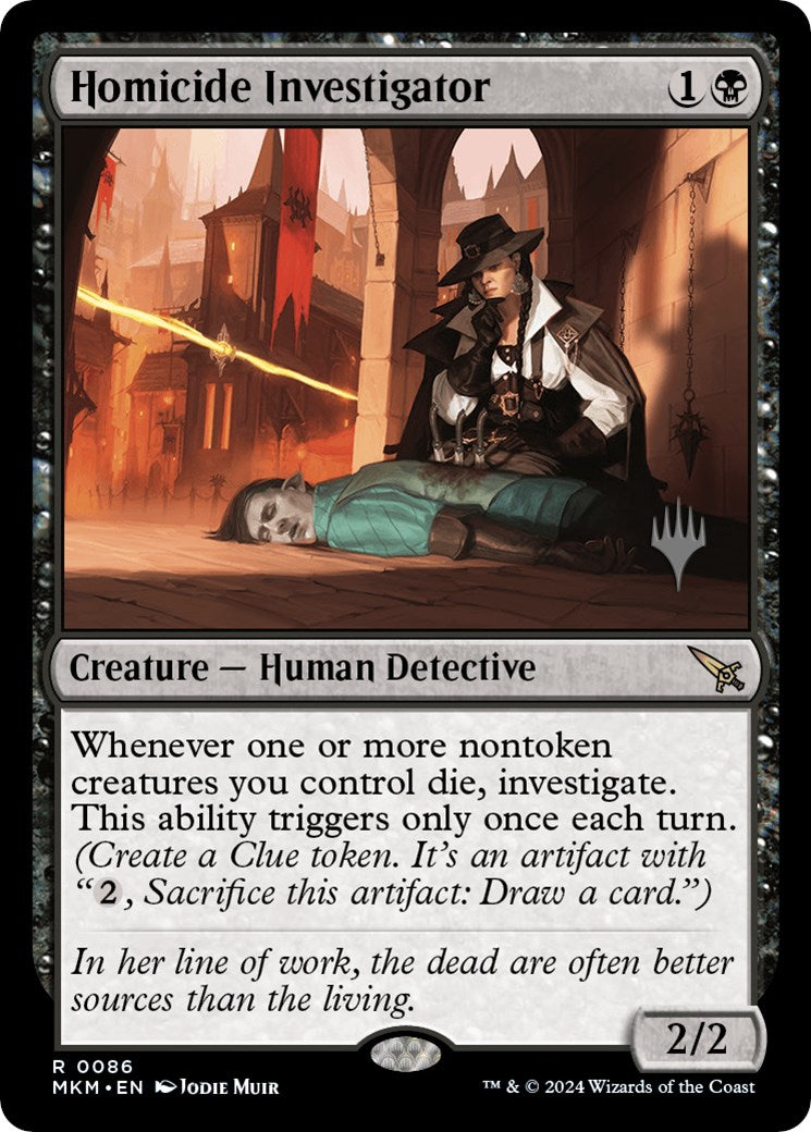 Homicide Investigator (Promo Pack) [Murders at Karlov Manor Promos] | Gate City Games LLC