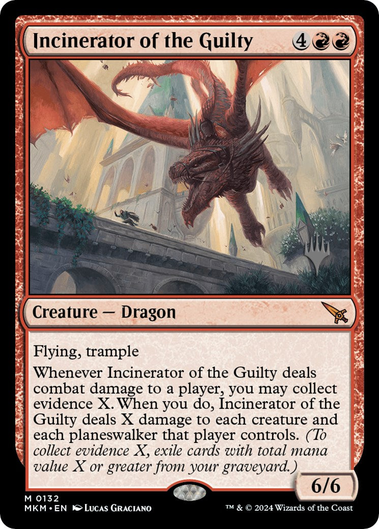 Incinerator of the Guilty (Promo Pack) [Murders at Karlov Manor Promos] | Gate City Games LLC