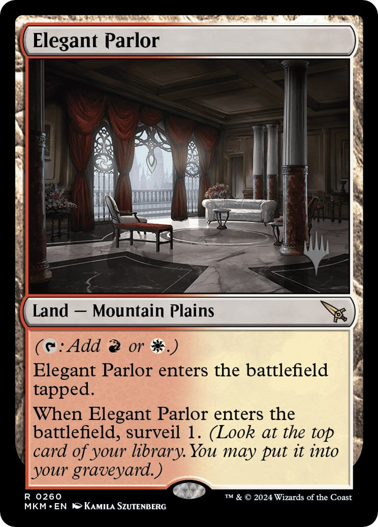 Elegant Parlor (Promo Pack) [Murders at Karlov Manor Promos] | Gate City Games LLC