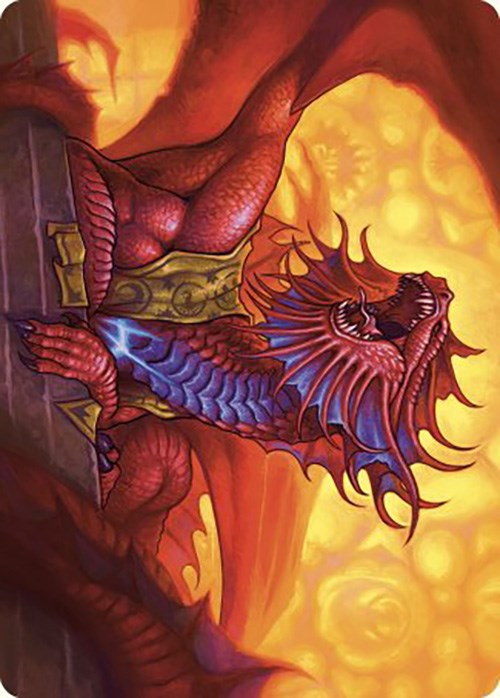 Niv-Mizzet, Guildpact Art Card (44/49) [Murders at Karlov Manor Art Series] | Gate City Games LLC