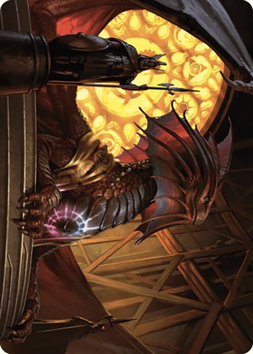 Niv-Mizzet, Guildpact Art Card (21/49) [Murders at Karlov Manor Art Series] | Gate City Games LLC