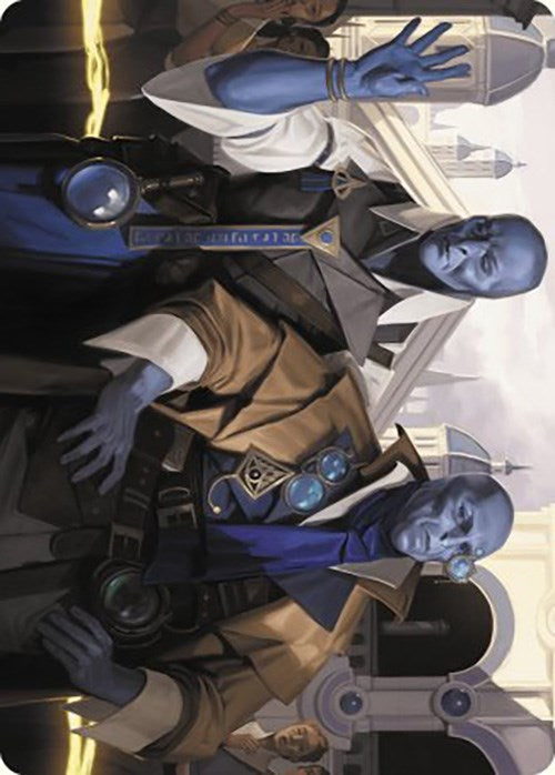 Hotshot Investigators Art Card [Murders at Karlov Manor Art Series] | Gate City Games LLC