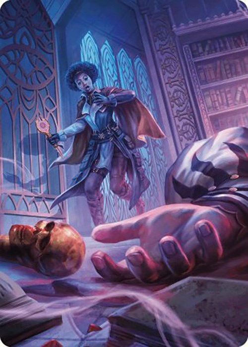 Deadly Complication Art Card [Murders at Karlov Manor Art Series] | Gate City Games LLC