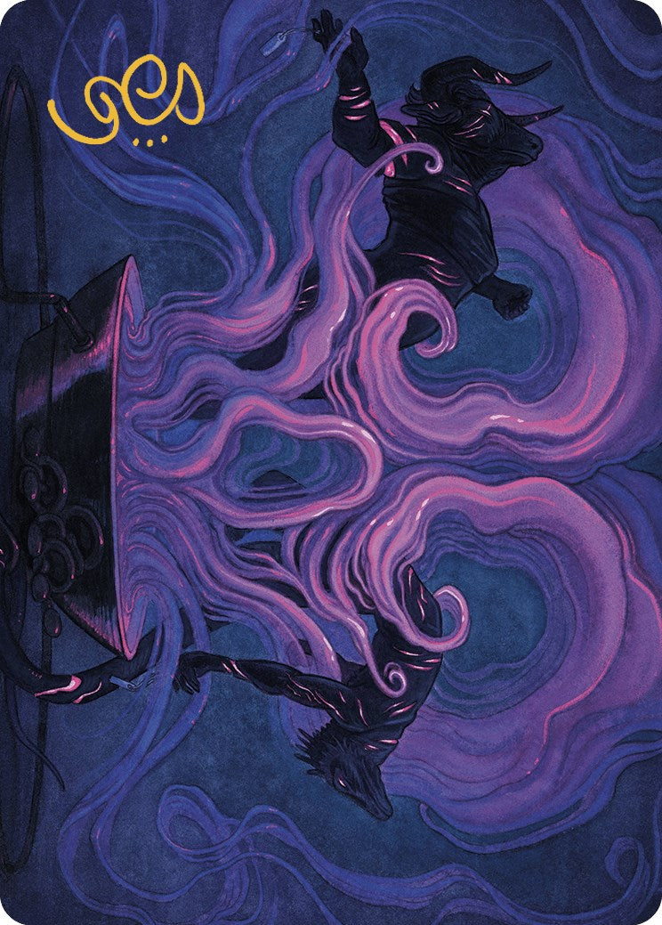 Macabre Reconstruction Art Card (Gold-Stamped Signature) [Murders at Karlov Manor Art Series] | Gate City Games LLC