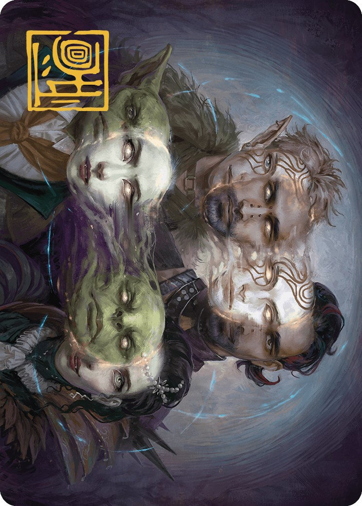 Illicit Masquerade Art Card (Gold-Stamped Signature) [Murders at Karlov Manor Art Series] | Gate City Games LLC