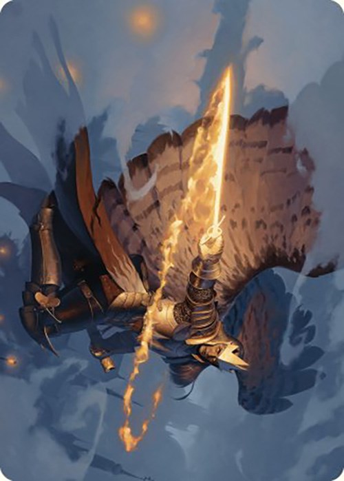 Aurelia's Vindicator Art Card [Murders at Karlov Manor Art Series] | Gate City Games LLC