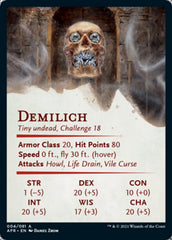 Demilich Art Card [Dungeons & Dragons: Adventures in the Forgotten Realms Art Series] | Gate City Games LLC