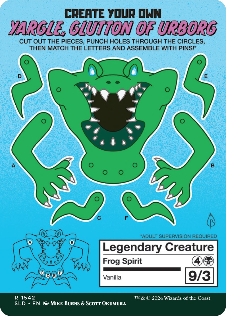 Yargle, Glutton of Urborg [Secret Lair Drop Series] | Gate City Games LLC