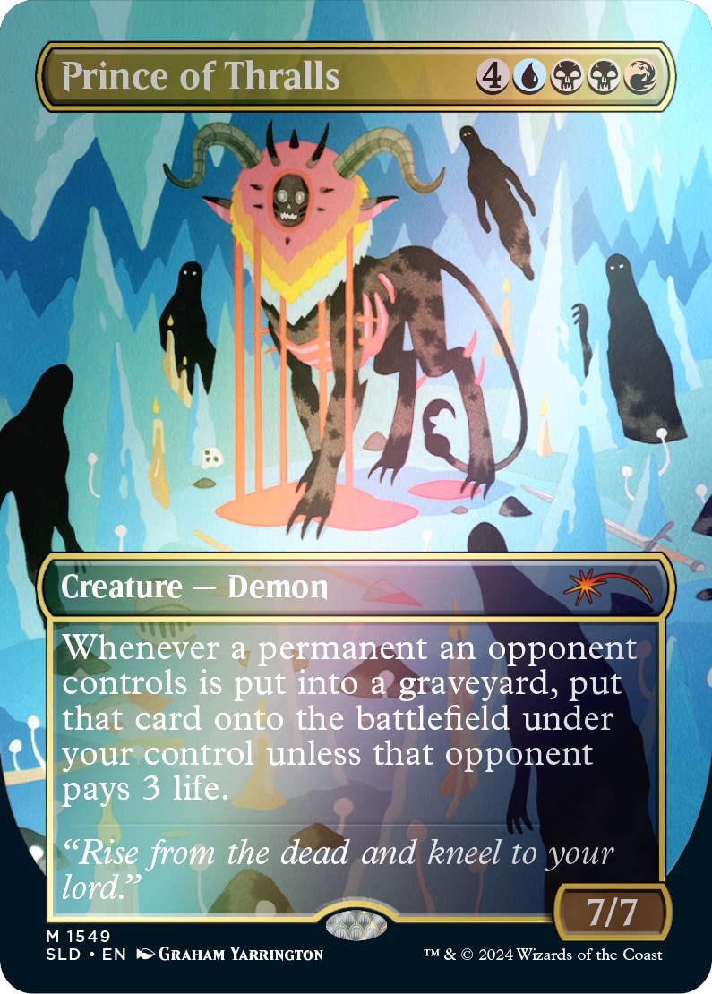 Prince of Thralls (Rainbow Foil) [Secret Lair Drop Series] | Gate City Games LLC