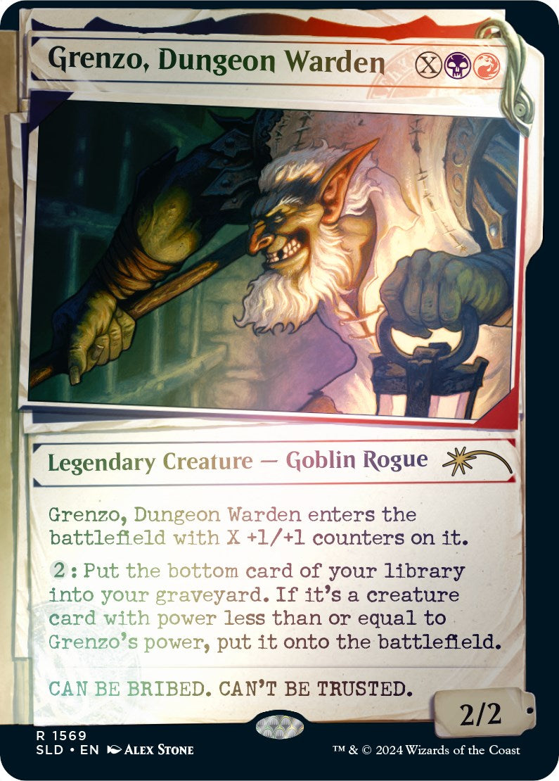 Grenzo, Dungeon Warden (Rainbow Foil) [Secret Lair Drop Series] | Gate City Games LLC