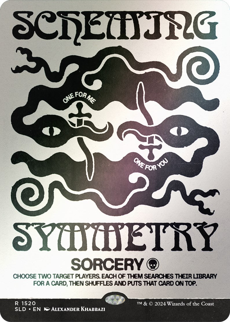 Scheming Symmetry (Rainbow Foil) [Secret Lair Drop Series] | Gate City Games LLC
