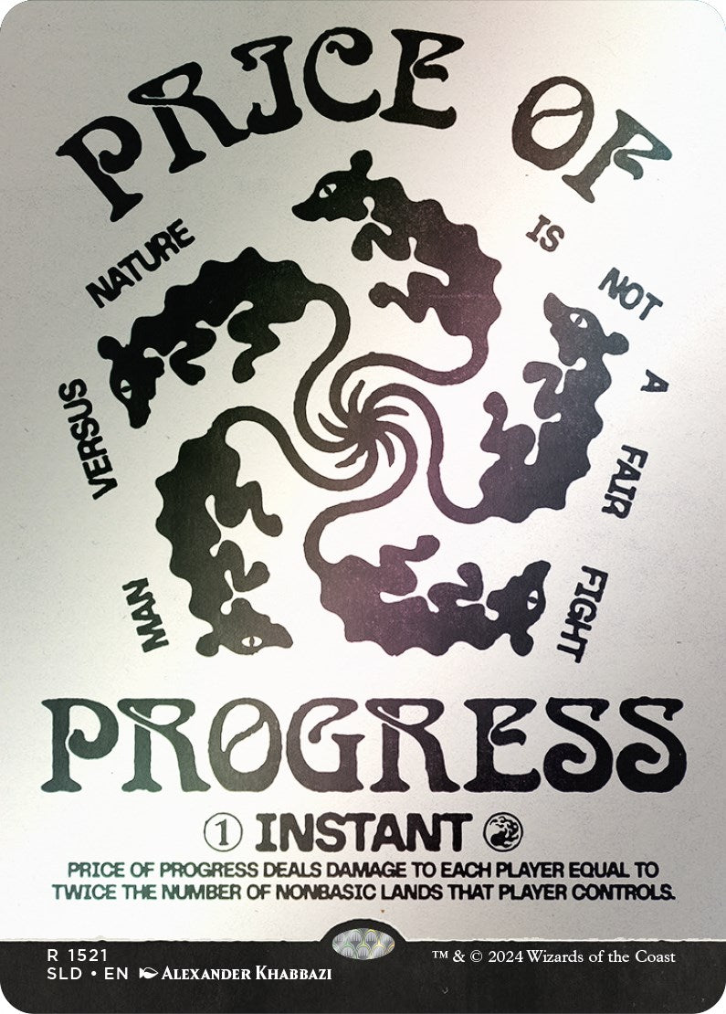 Price of Progress (Rainbow Foil) [Secret Lair Drop Series] | Gate City Games LLC