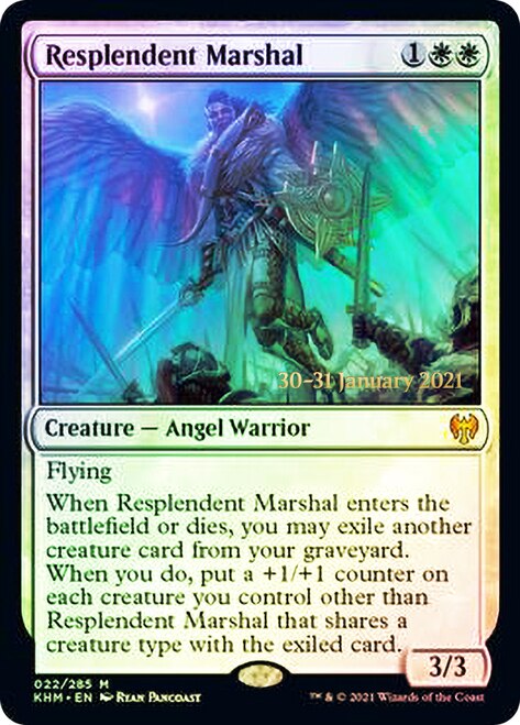 Resplendent Marshal [Kaldheim Prerelease Promos] | Gate City Games LLC