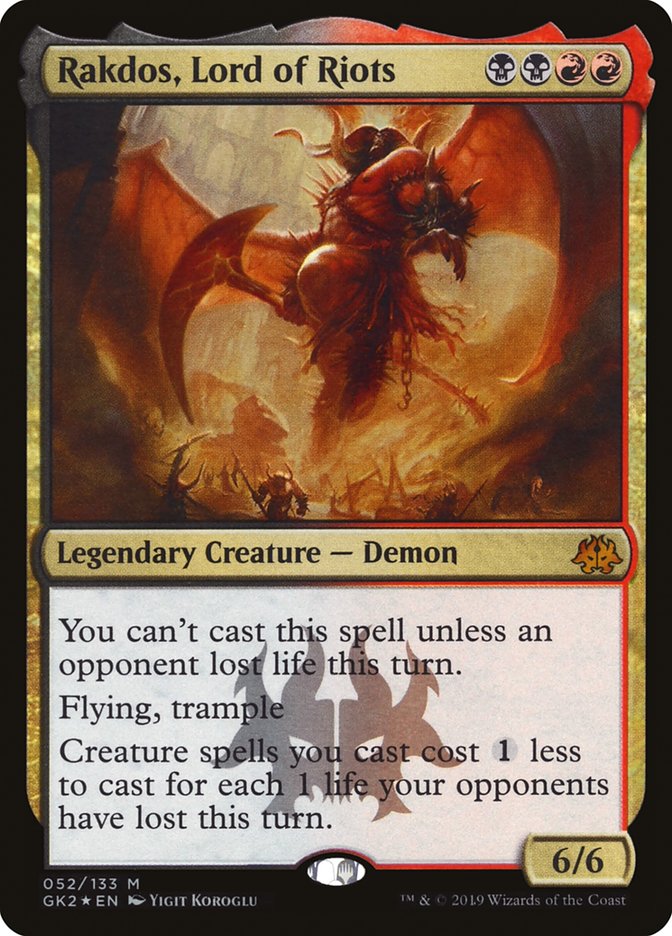 Rakdos, Lord of Riots [Ravnica Allegiance Guild Kit] | Gate City Games LLC