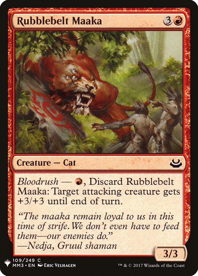 Rubblebelt Maaka [Mystery Booster] | Gate City Games LLC