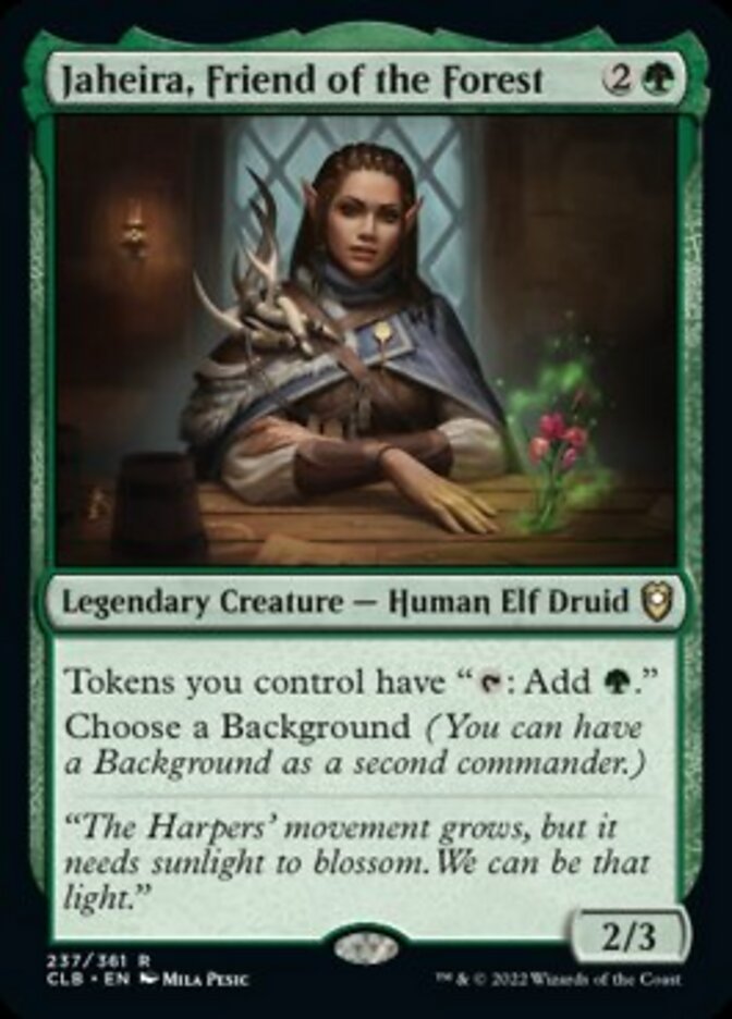 Jaheira, Friend of the Forest [Commander Legends: Battle for Baldur's Gate] | Gate City Games LLC