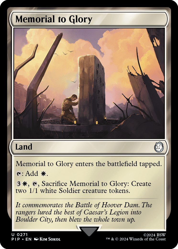 Memorial to Glory [Fallout] | Gate City Games LLC