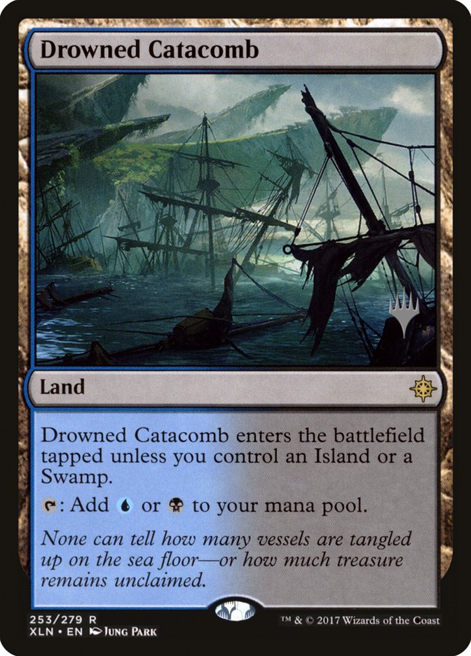 Drowned Catacomb (Promo Pack) [Ixalan Promos] | Gate City Games LLC