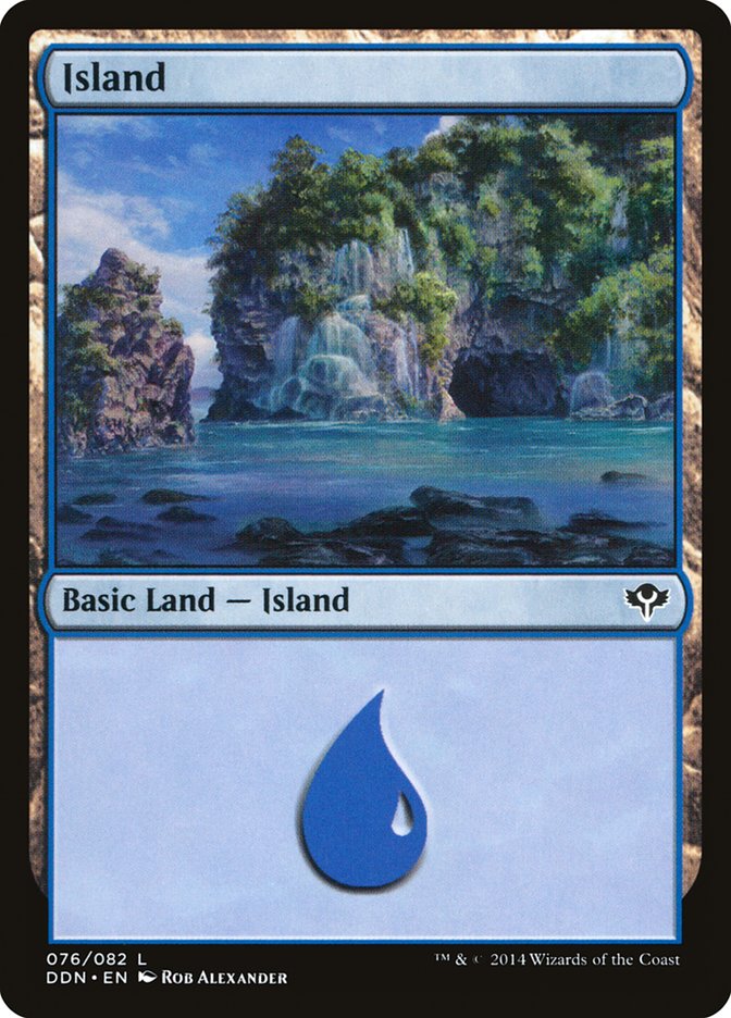 Island (76) [Duel Decks: Speed vs. Cunning] | Gate City Games LLC