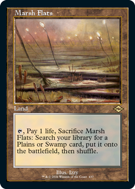 Marsh Flats (Retro Foil Etched) [Modern Horizons 2] | Gate City Games LLC