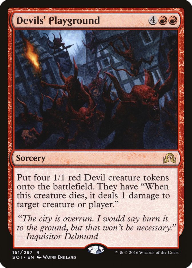 Devils' Playground [Shadows over Innistrad] | Gate City Games LLC