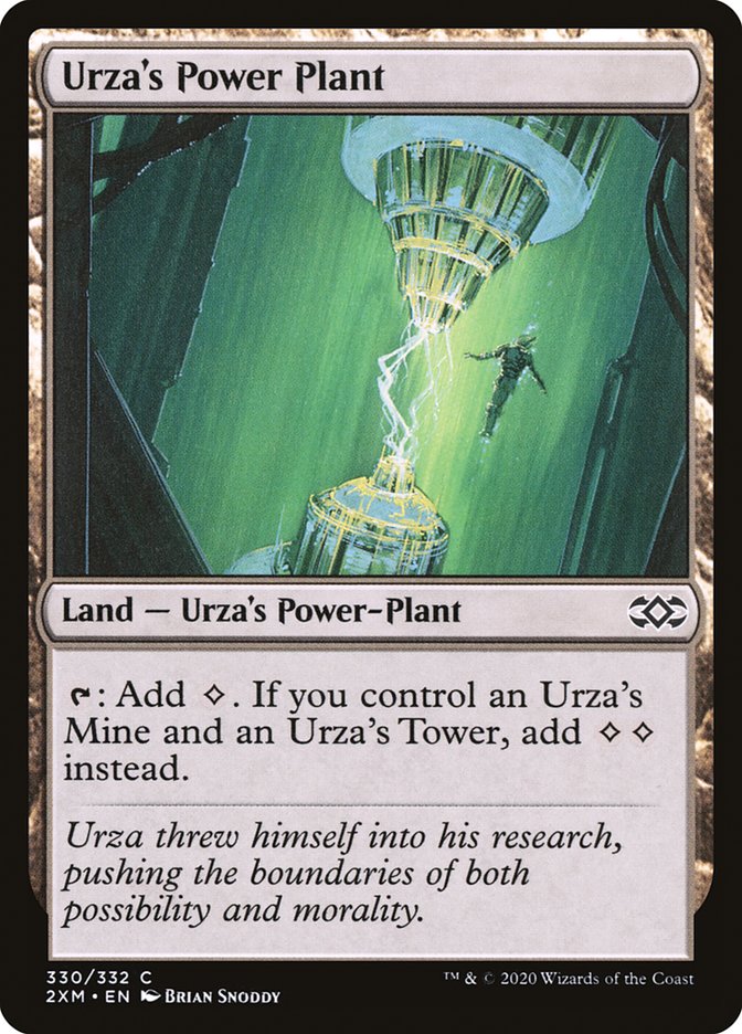 Urza's Power Plant [Double Masters] | Gate City Games LLC
