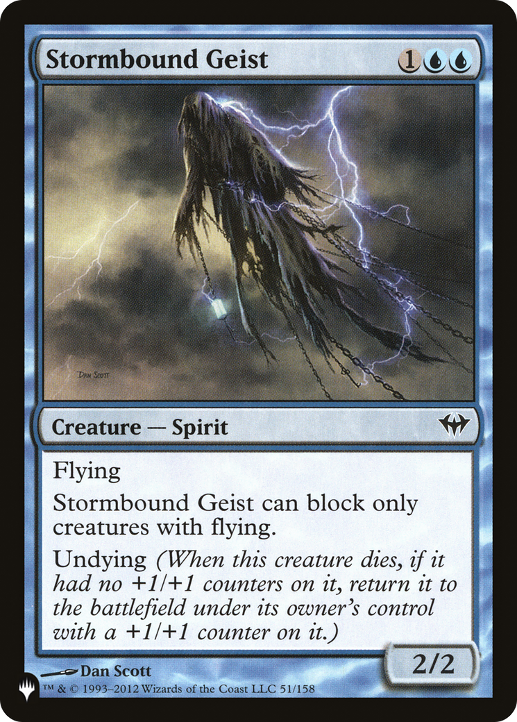 Stormbound Geist [The List Reprints] | Gate City Games LLC