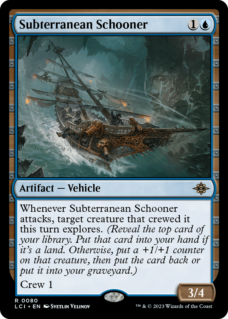 Subterranean Schooner [The Lost Caverns of Ixalan] | Gate City Games LLC