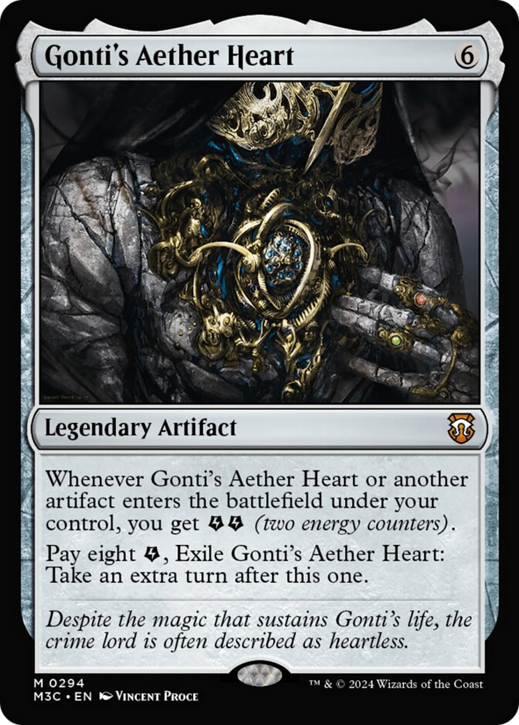 Gonti's Aether Heart [Modern Horizons 3 Commander] | Gate City Games LLC