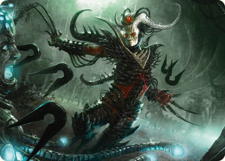 Vraan, Executioner Thane Art Card [Phyrexia: All Will Be One Art Series] | Gate City Games LLC