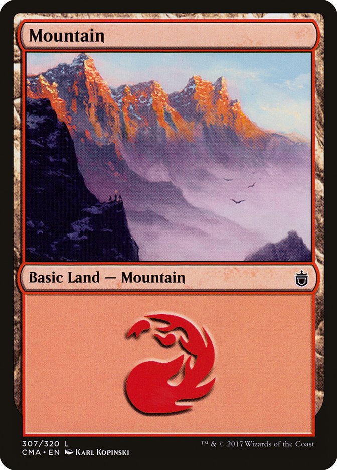 Mountain (307) [Commander Anthology] | Gate City Games LLC