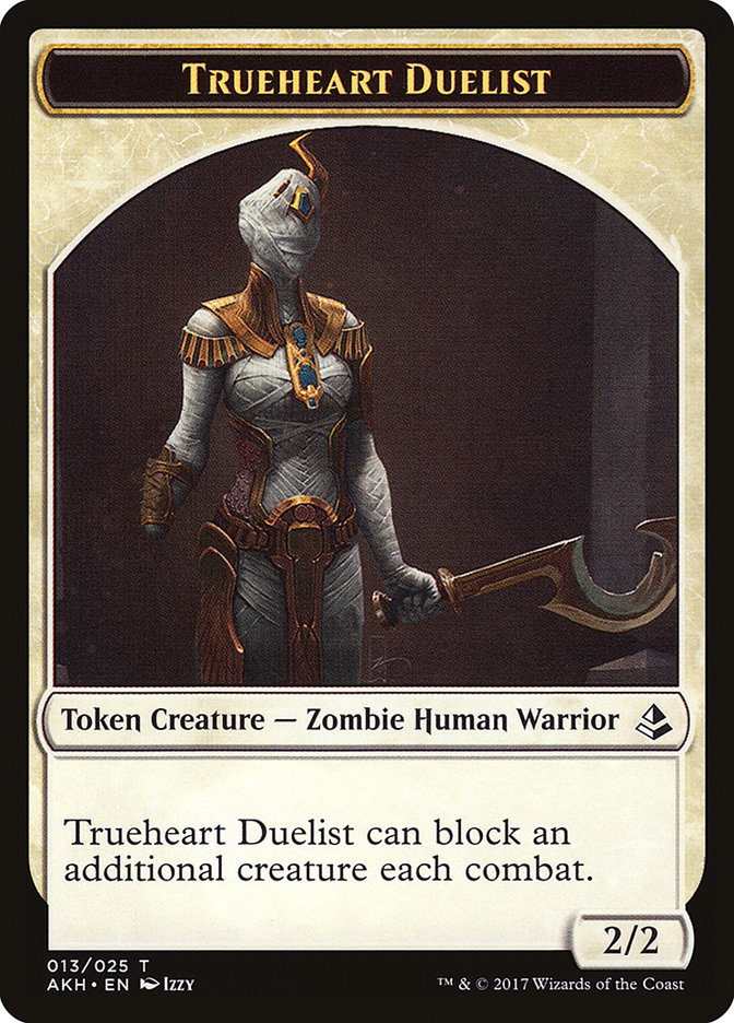 Trueheart Duelist // Snake Double-Sided Token [Amonkhet Tokens] | Gate City Games LLC